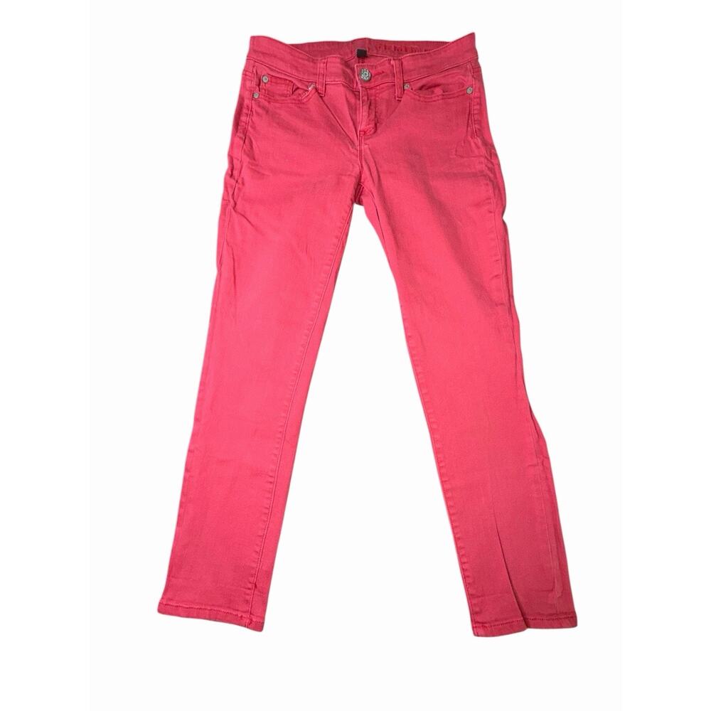 GAP Premium Skinny Jeans Women’s‎ SZ 4 Red-Pink Stretch Denim Pants